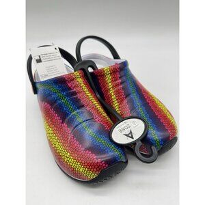 Anywear Unisex Anti Slip Closed Back EVA Nursing Clogs Shoes - Size W8 M6